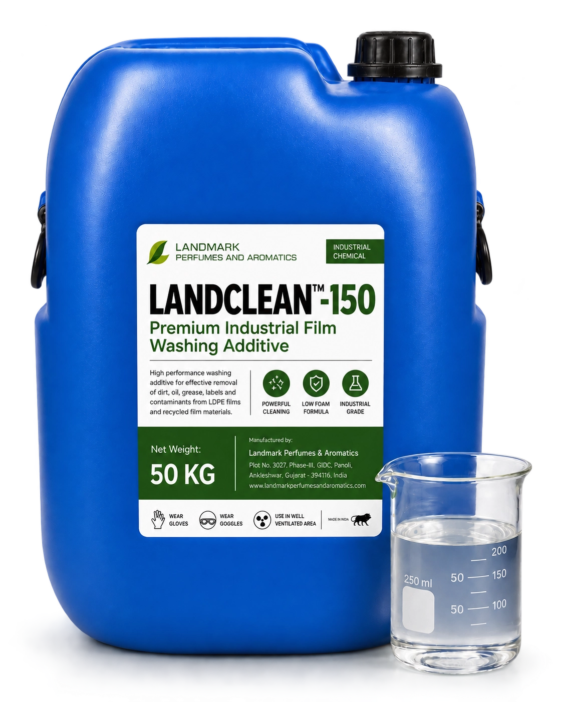LANDCLEAN-150 50 kg product container