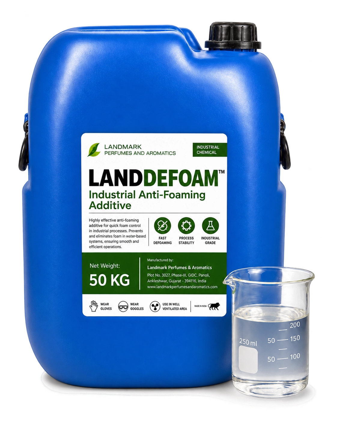 LANDDEFOAM 50 kg product container