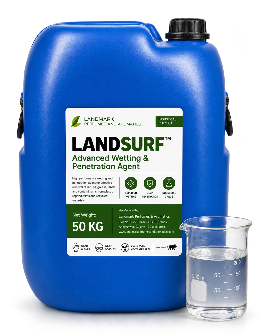 LANDSURF 50 kg product container